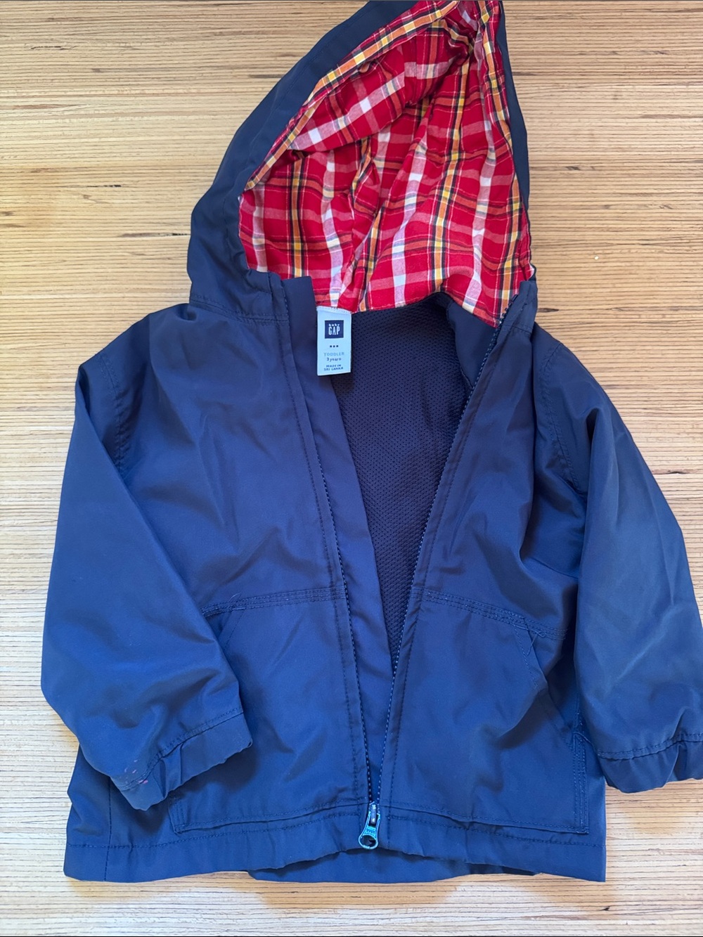 GAP Navy windbreaker